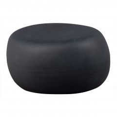 SIDETABLE CONCRETE LOOK OUTDOOR OVAL BLACK - CAFE, SIDE TABLES